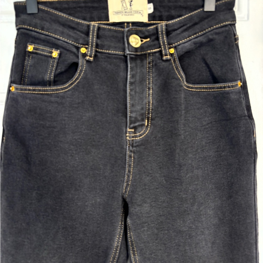 Fashion brand company nap jeans with yellow thread! - Picture 6 of 8